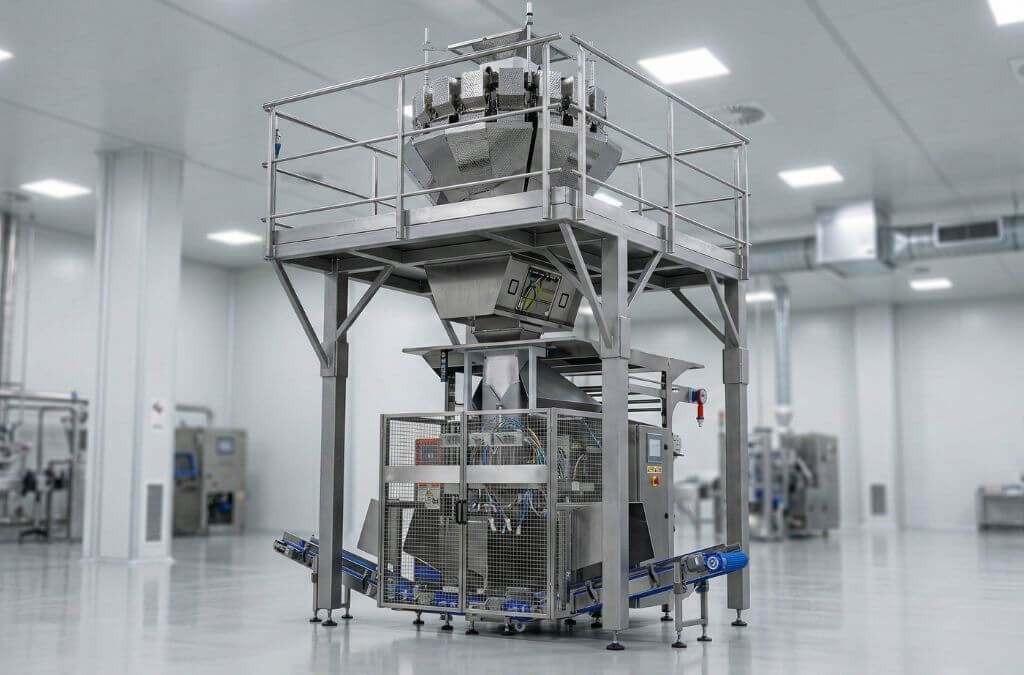 Envasado vertical de almendra: soluciones industriales desde IMC